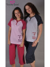 Dámske námornícke pyžamo Vienetta - Marine