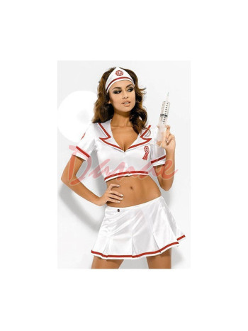 Sexi kostým Obsessive Emergency skirty set