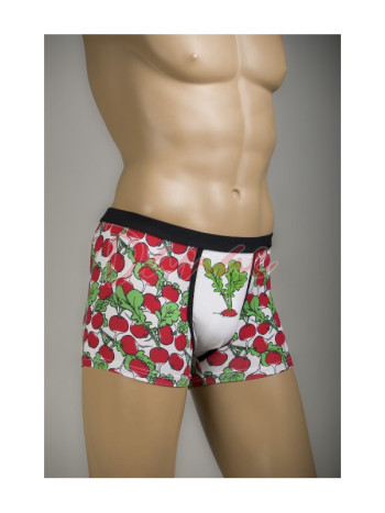 Vtipné boxerky Cornette Tattoo - Radish