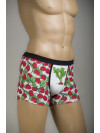 Vtipné boxerky Cornette Tattoo - Radish