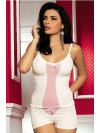 Romantická súprava Blush Top + šortky