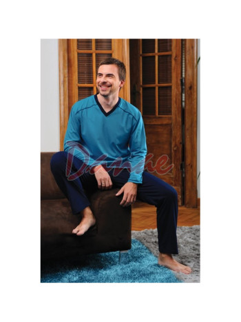 Bavlnené pánske pyžamo Regina 418