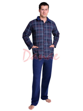 Pyžamo na gombíky Taro Marcin - 3XL - 5XL