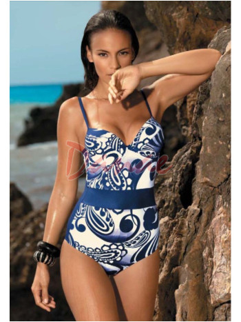 Celé push-up plavky Feba Scarlet DK