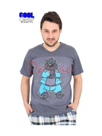 Trendové pánske pyžamo Gangnam Style