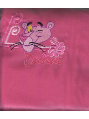 Taburetka - poťah na taburetku - Pink Panter