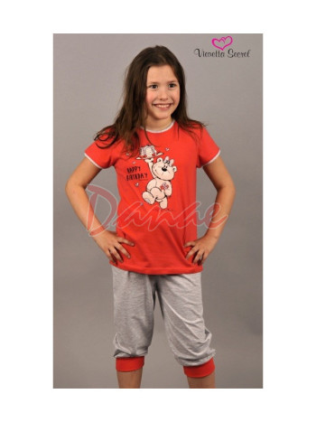 Dievčenské pyžamo s patentom - Narodeniny