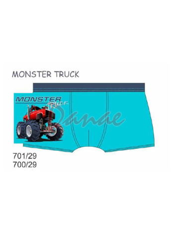 Monster Truck - auto - boxerky pre chlapcov