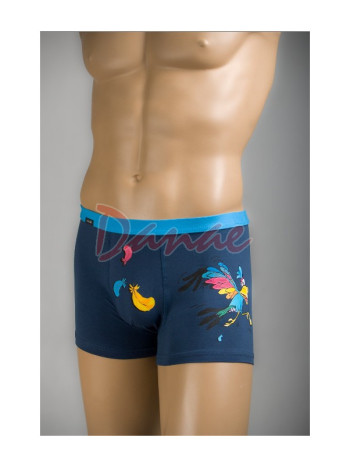 Humorné pánske boxerky Cornette Tattoo - Run