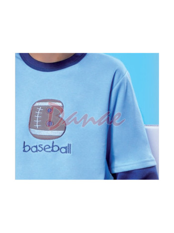 Zateplené chlapčenské pyžamo Taro - Baseball