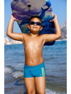 Boxerkové chlapčenské plavky Lorin 4 - tyrkysová