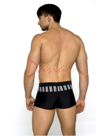 Vzorované pánske plavky boxerky Lorin 721