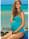 Celé plavky pre tehotné - Feba - tyrkysová