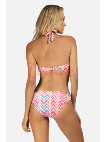 Dvojdielne plavky soft push-up Multi Stripes