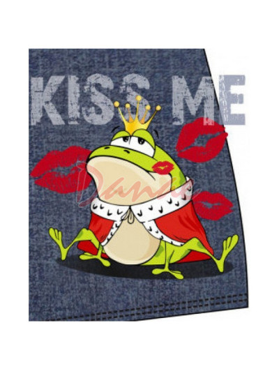 Pánske vtipné boxerky - Žabí princ - Kiss Me