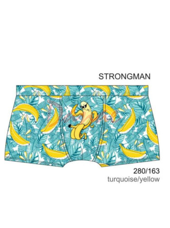Pánske boxerky - Banán silák - Strongman