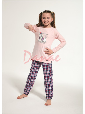 Dievčenské pyžamo - psík Scottie - s brmbolcom