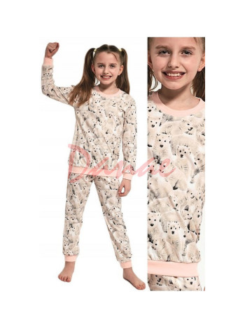 Polárny medveď - pyžamo dievčenské dlhé