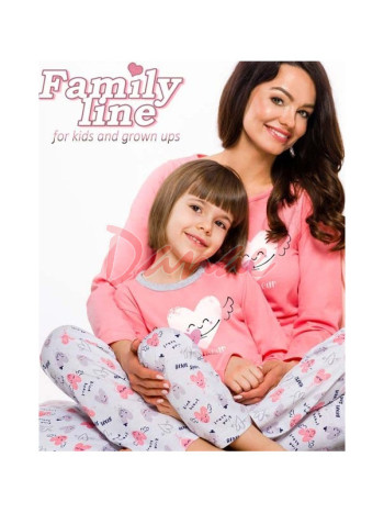 Láska - L´Amour - pyžamo so srdiečkom - Family line