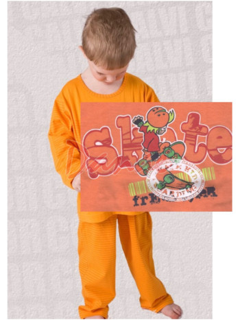 Chlapčenské pyžamo pre malého Skejťáka