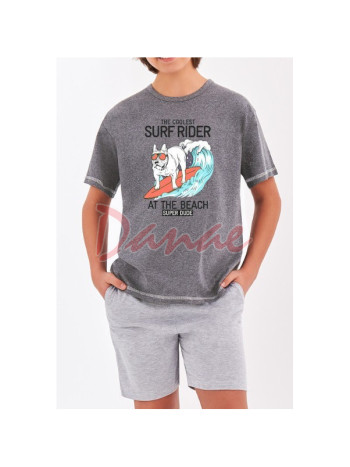 Chlapčenské krátke pyžamo - Surf Rider