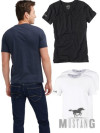 Pánske tričko s krátkym rukávom Mustang Basic