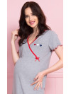Tehotenská nočná košeľa - Tri srdiečka