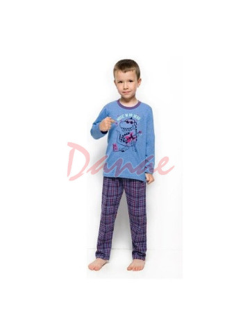 Chlapčenské pyžamo Music - modrá