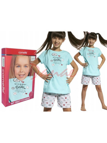 Blogger Girl - dievčenské pyžamko - šortky