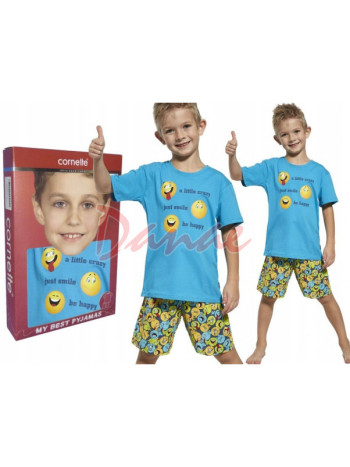 Smile - chlapčenské pyžamo so smajlíkmi
