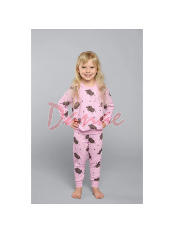 Pumba - Detské pyžamo s rozprávkovým motívom - ružová