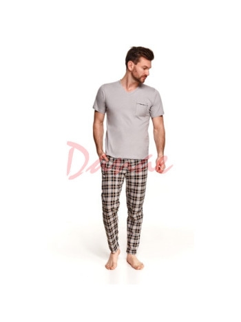 Tymon - pánske pyžamo krátky rukáv