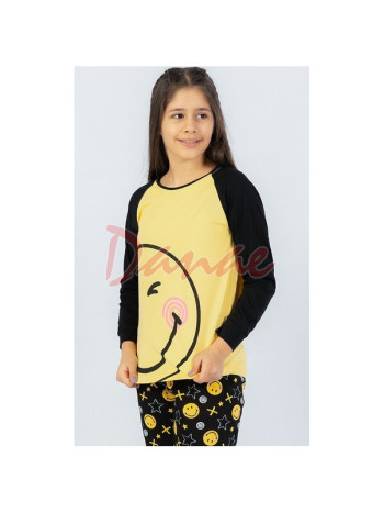 Emoticon - detské pyžamo so smajlíkom