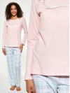 Let me sleep - dámske pyžamo v pastelových farbách