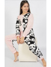 Detský overal Panda - ružová