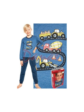 Chlapčenské pyžamo - výstavba cesty