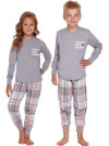 Strong - Family Line - detské pyžamo - šedá