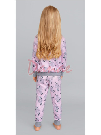 Dievčenské pyžamo s patentami - Ovečky