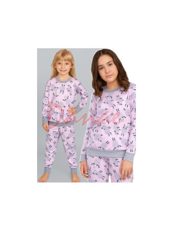 Dievčenské pyžamo s patentami - Ovečky