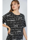 Nočná košeľa plná lásky - pre zamilované