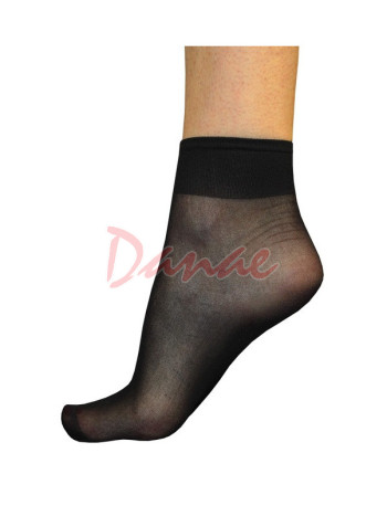Tess - dámske silónkové ponožky čierne