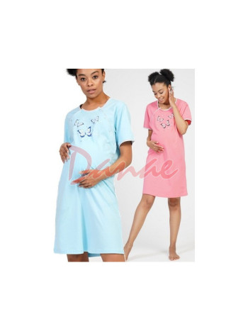 Košeľa pre mamičky - na kojenie - Motýle