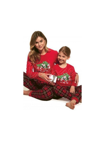 Family Time - pyžamo dámske - s patentom