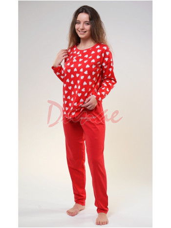 Dámske pyžamo so srdiečkami Amore