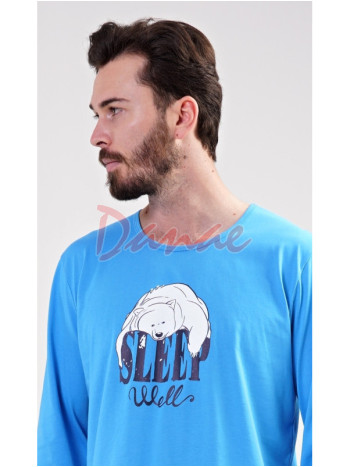 Pánske pyžamo dlhé Polárny medveď