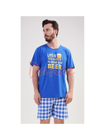 Život je krátky, aby som pil zlé pivo - pánske pyžamo