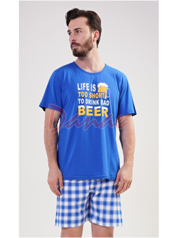 Život je krátky, aby som pil zlé pivo - pánske pyžamo