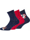 Výhodné darčekové balenie - dámske ponožky 3 páry