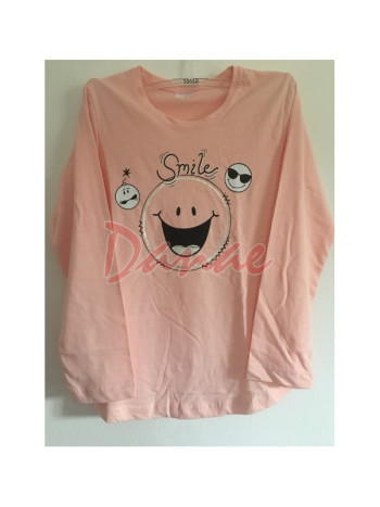 Dievčenské tričko s obrázkom smajlíka - Smile