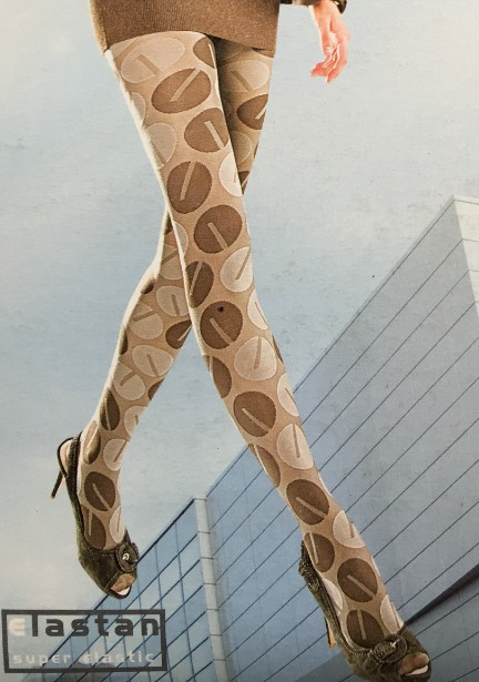 Dámske pančuchy Kávové zrná